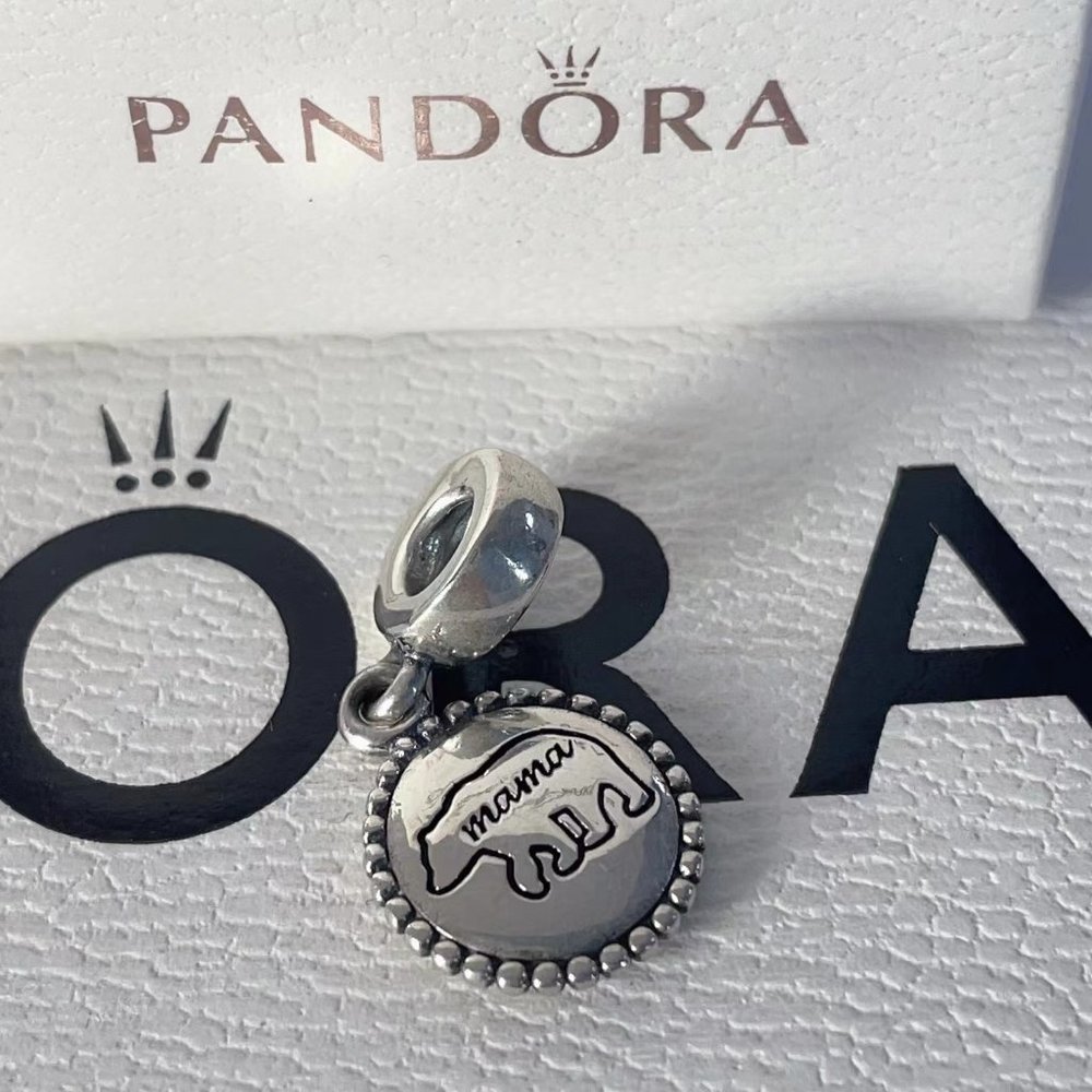 Pandora Mama Bear Dangle Charm